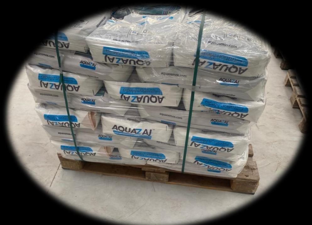 AQUAZAJ bags ready for delivery